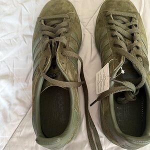 Adidas Men's Khaki Green Sneakers